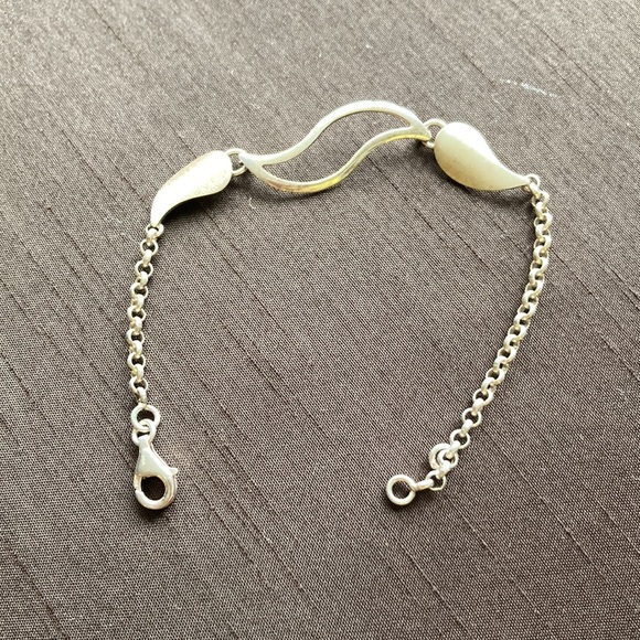 Bracelet, silver tone, vintage - Picture 1 of 4